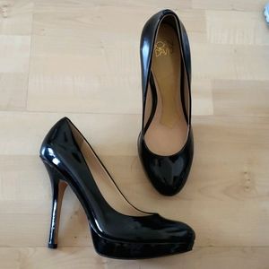 Patent Leather Black Heels